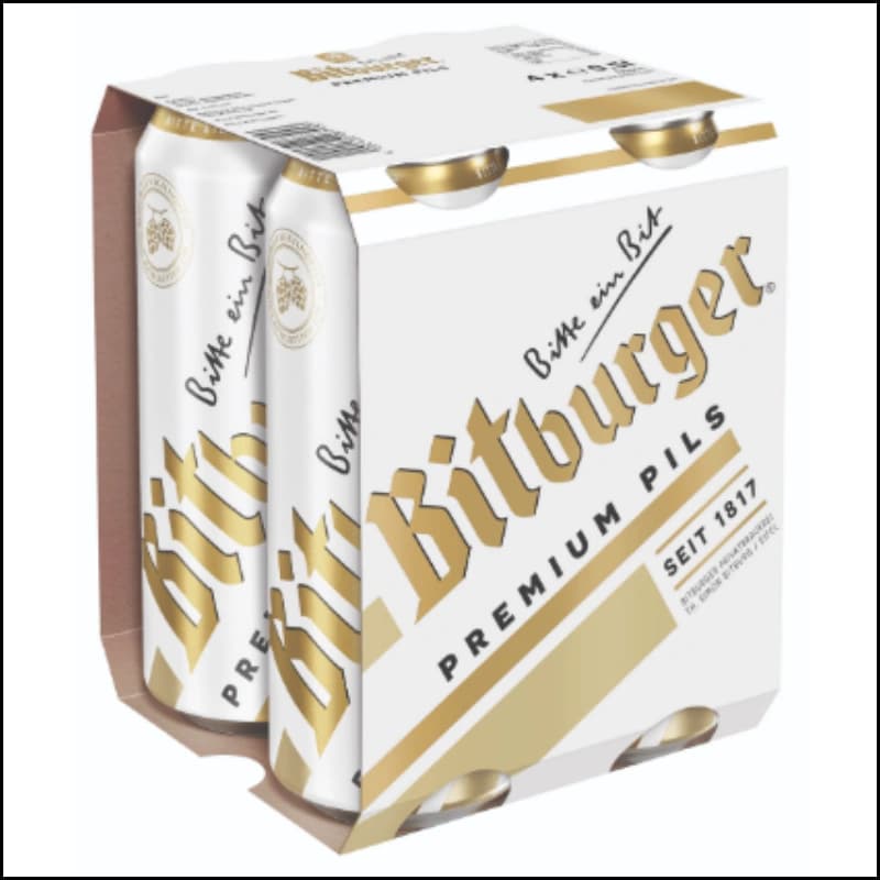 Bitburger Pils 4x0,5l